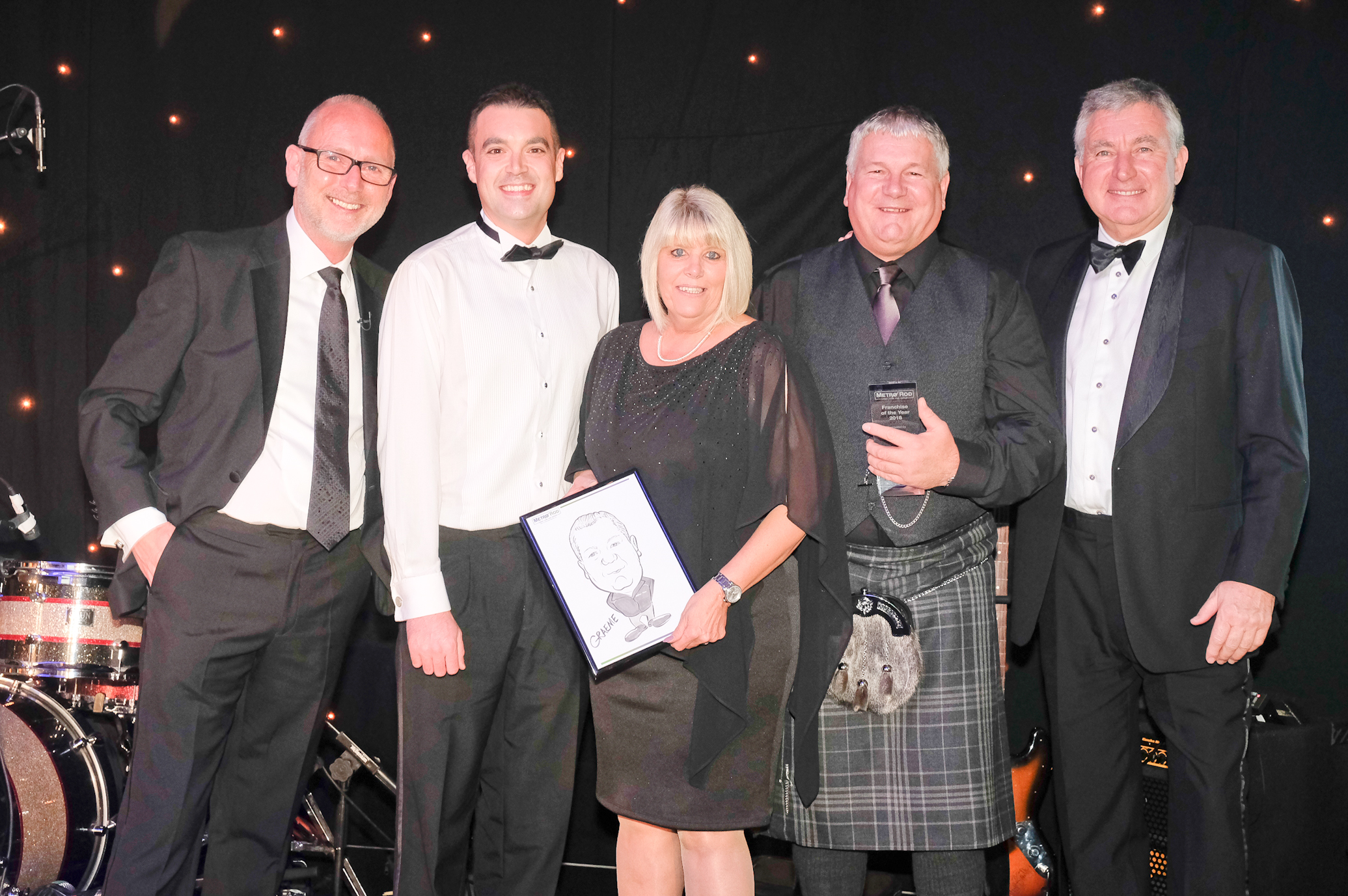 Graeme and Avril Stevenson of Metro Rod Manchester South and Central.